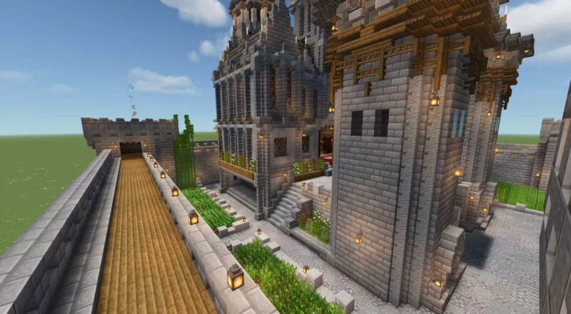 一个适合4-6人的小城堡-投影工坊