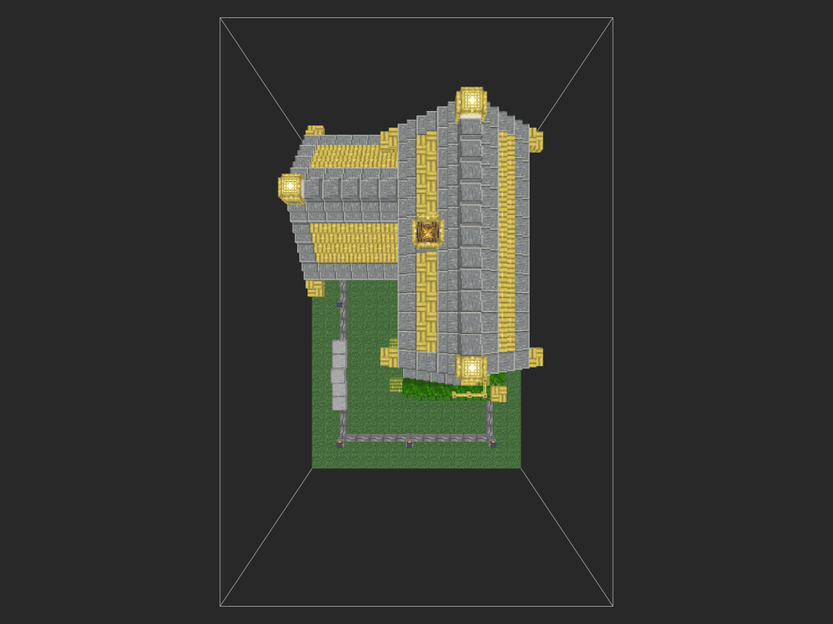 我的世界精美竹房-投影工坊