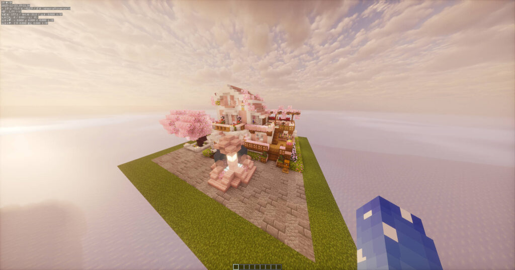 三床-樱花小屋(外形展示002)