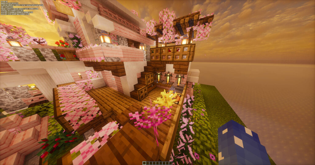 三床-樱花小屋(外形展示003)