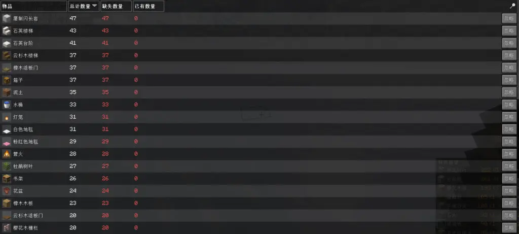 三床-樱花小屋(材料展示002)