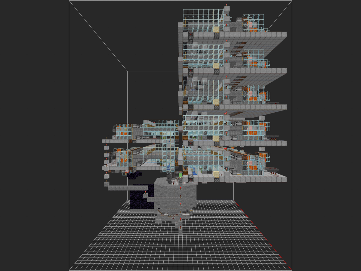 自己造的全自动树场，不知道怎么优化了，有没有大佬帮看看-投影工坊