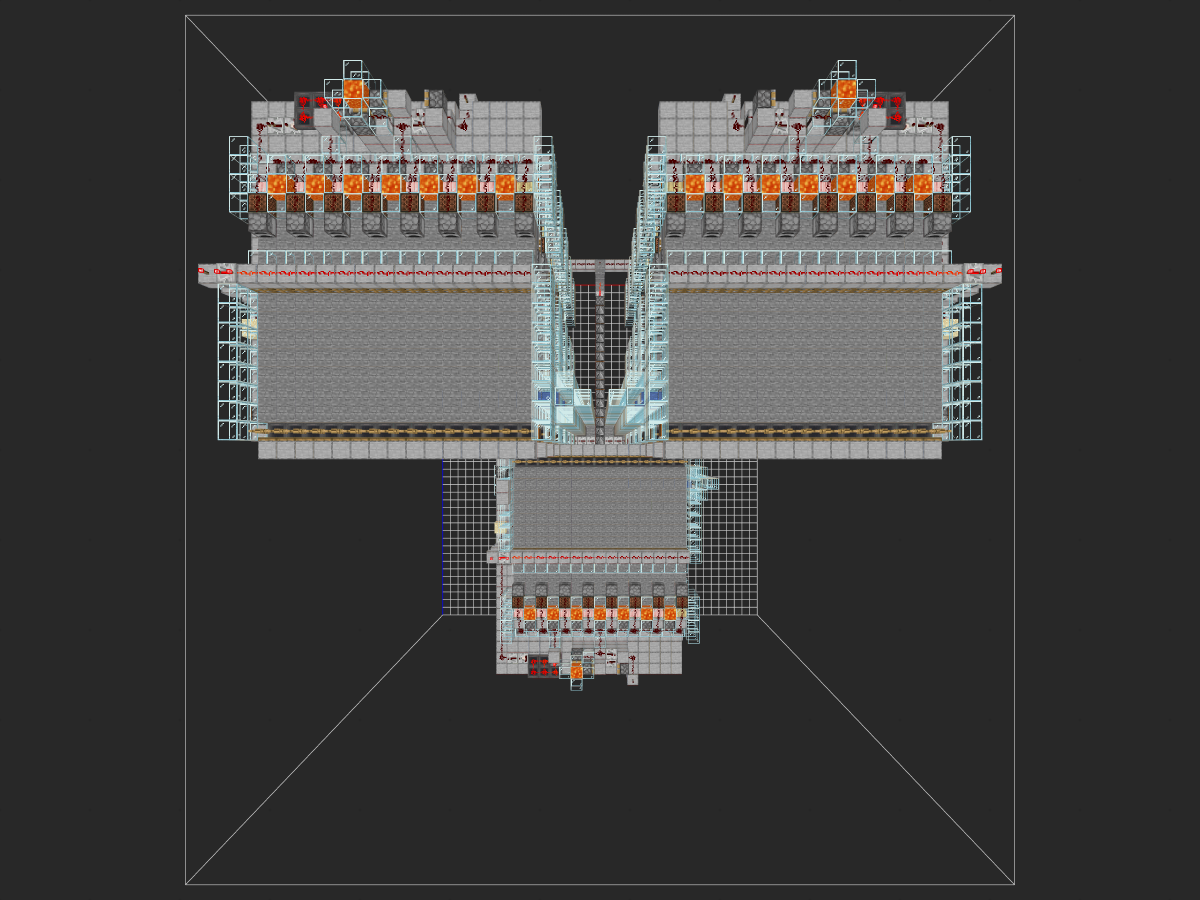 自己造的全自动树场，不知道怎么优化了，有没有大佬帮看看-投影工坊
