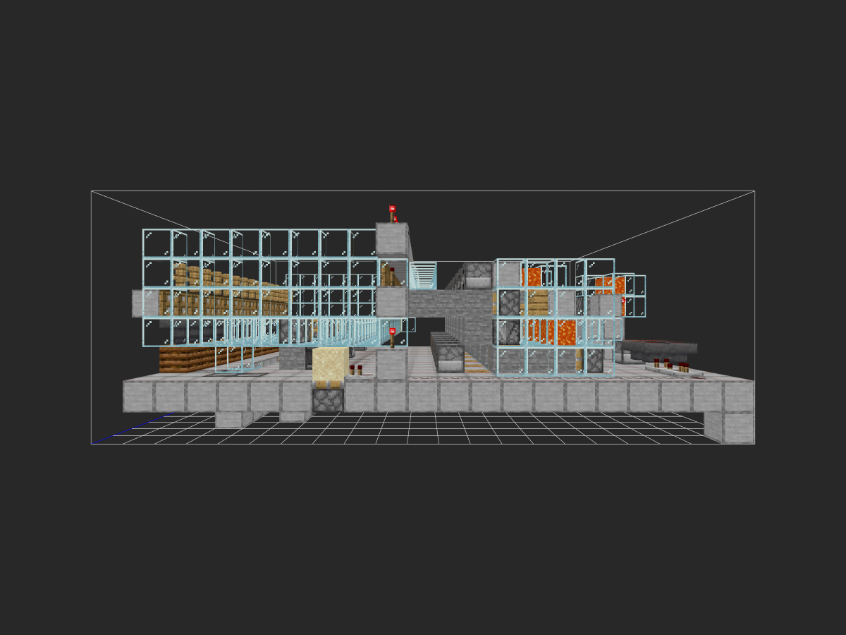 苔藓块骨粉机-投影工坊