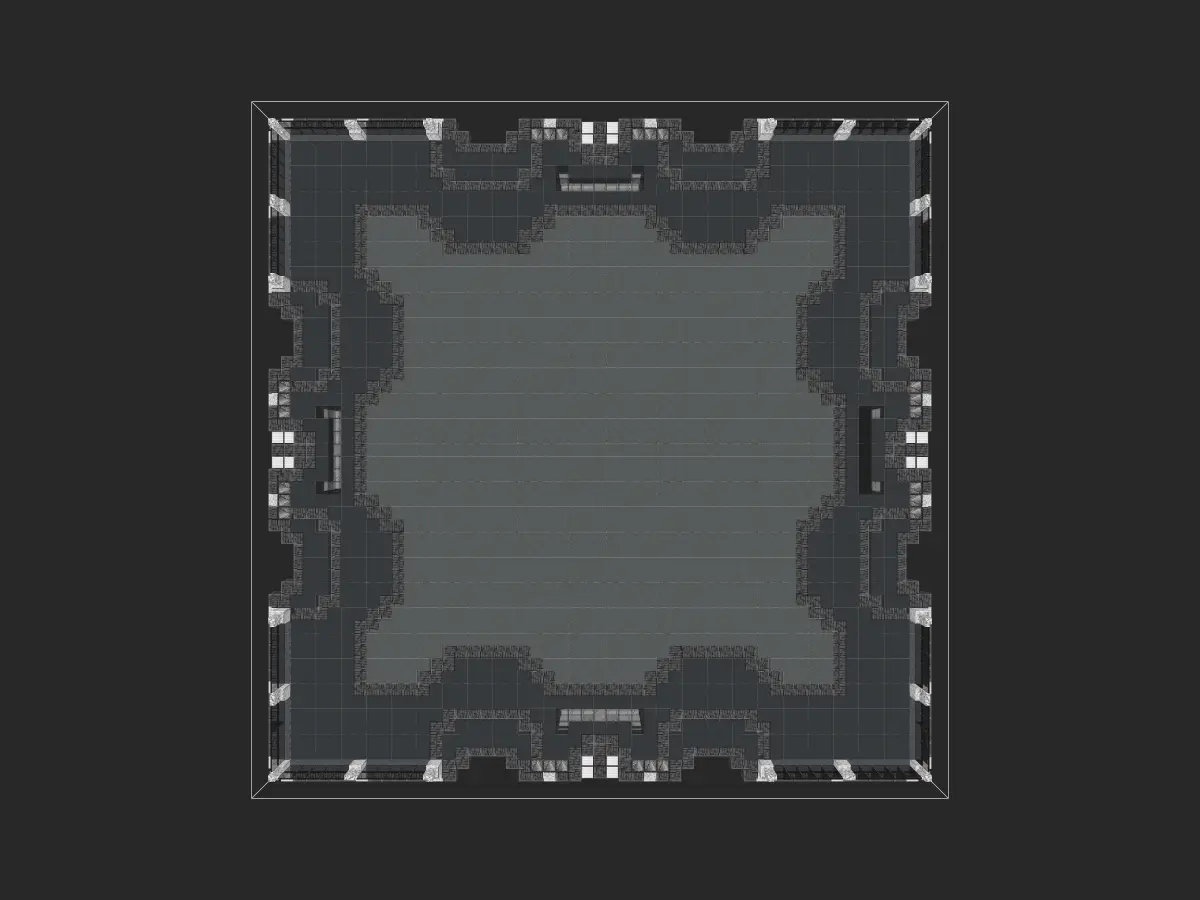 《我的世界》Minecraft：【科幻建筑教程】打造“这真的只是一个大号的平台！”，创意无限！-投影工坊