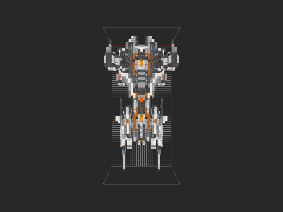 Minecraft《我的世界》【科幻载具教程】：史诗级太空战舰“拓疆号”震撼跃迁！-投影工坊