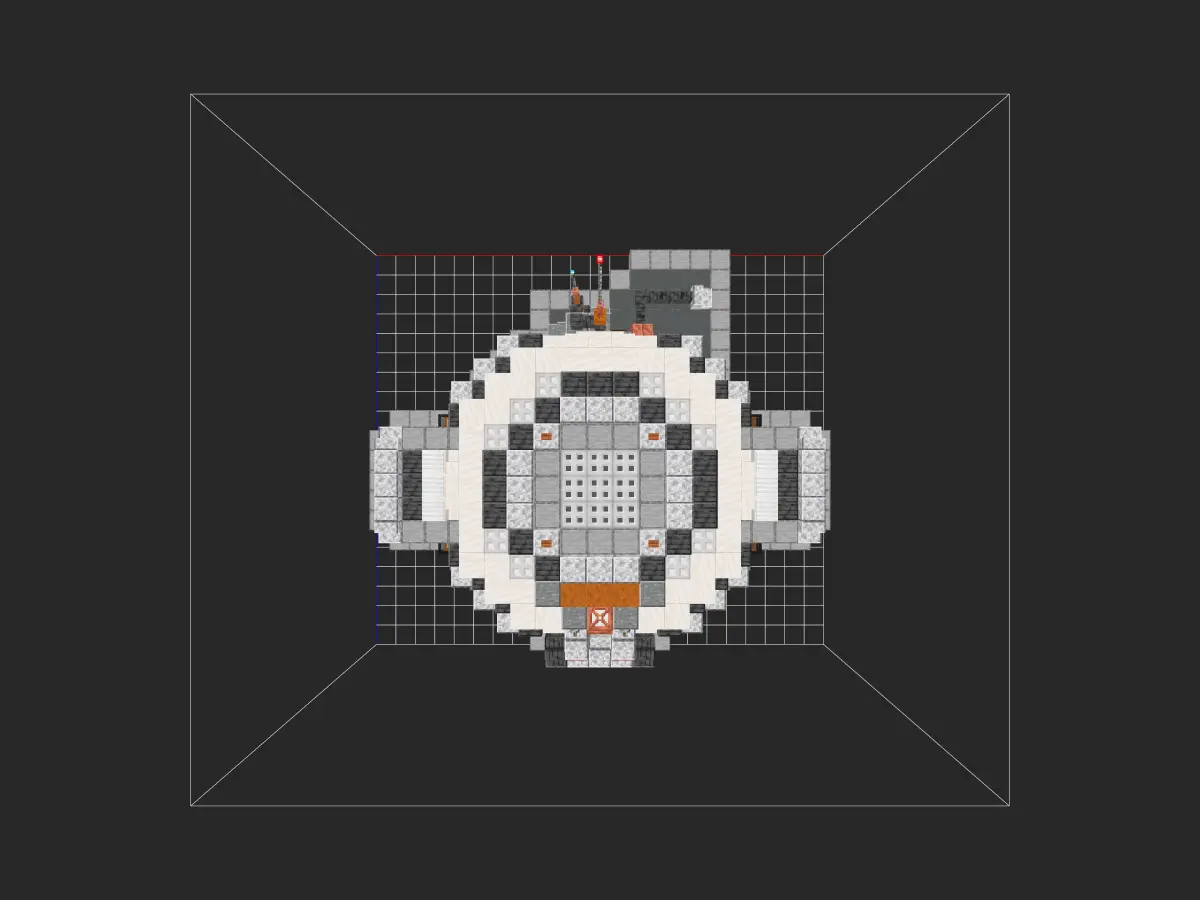 《我的世界》Minecraft：【科幻建筑教程】全地形营舱小屋，三种型号任你选！-投影工坊