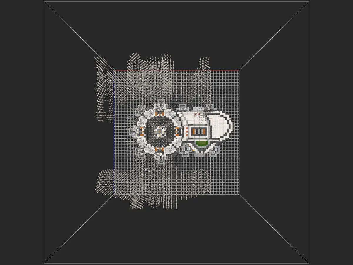 Minecraft科幻建筑：全息投影拓展平台，点亮你的夜空，感受赛博朋克魅力！-投影工坊