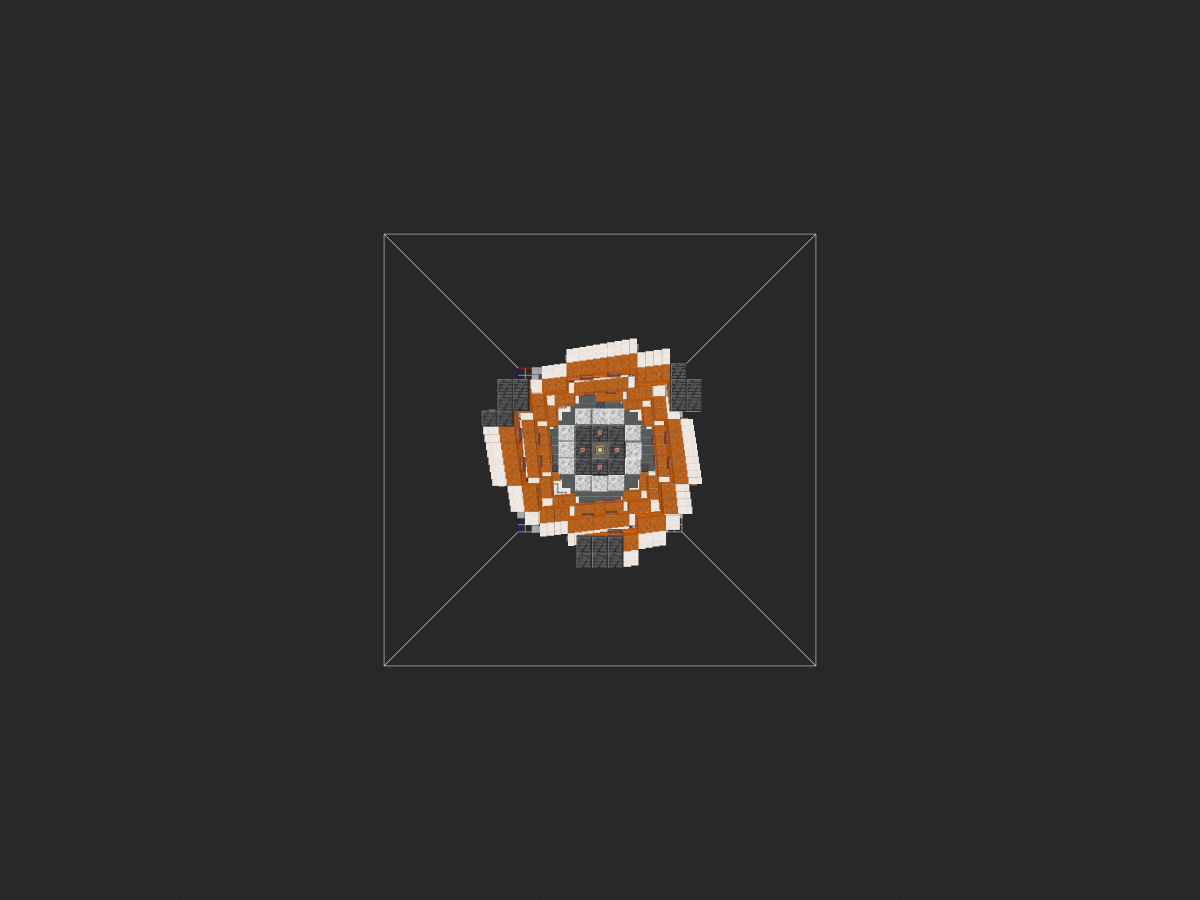 Minecraft科幻建筑:风帆信标塔教程——让你的基地乘风而起,螺旋直冲云霄!-建筑大厅投影广场-投影广场-投影工坊