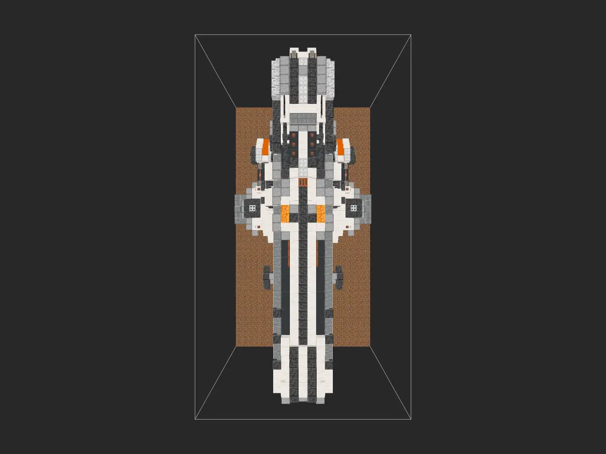 Minecraft科幻建筑教程：熔质束能巨炮——在你的基地部署超大型科幻巨炮！-投影工坊