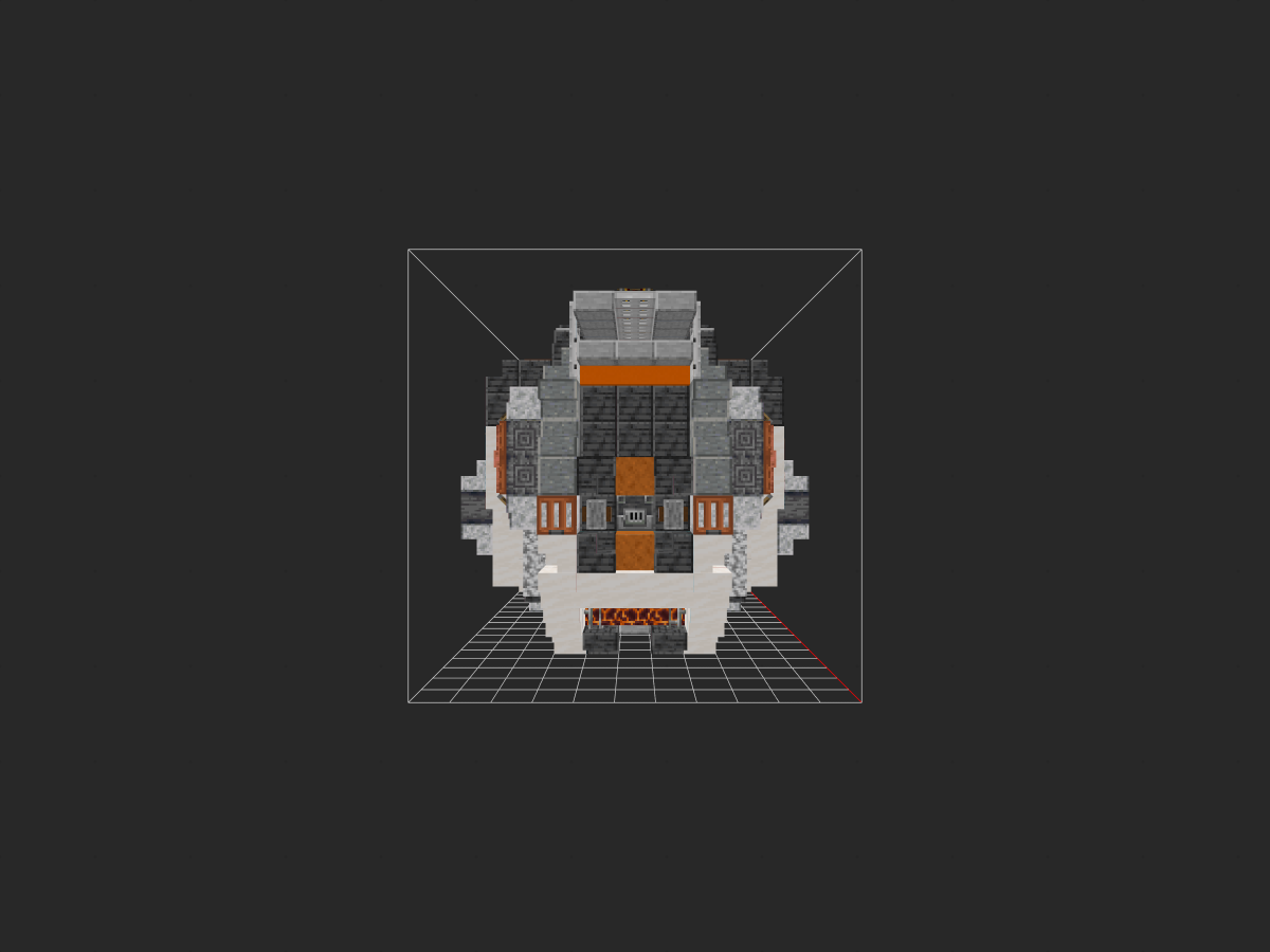 Minecraft科幻建筑教程：悬轨列车交通系统——车厢、轨道和站点一站式教学，一期更比三期强！-投影工坊