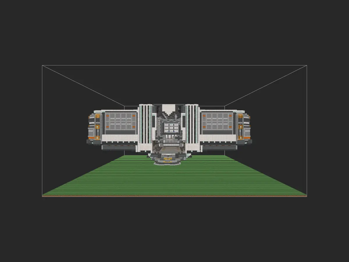 Minecraft科幻载具教程：先锋级步兵战车 + 温馨基地！学会它为你的载具安个家。-投影工坊