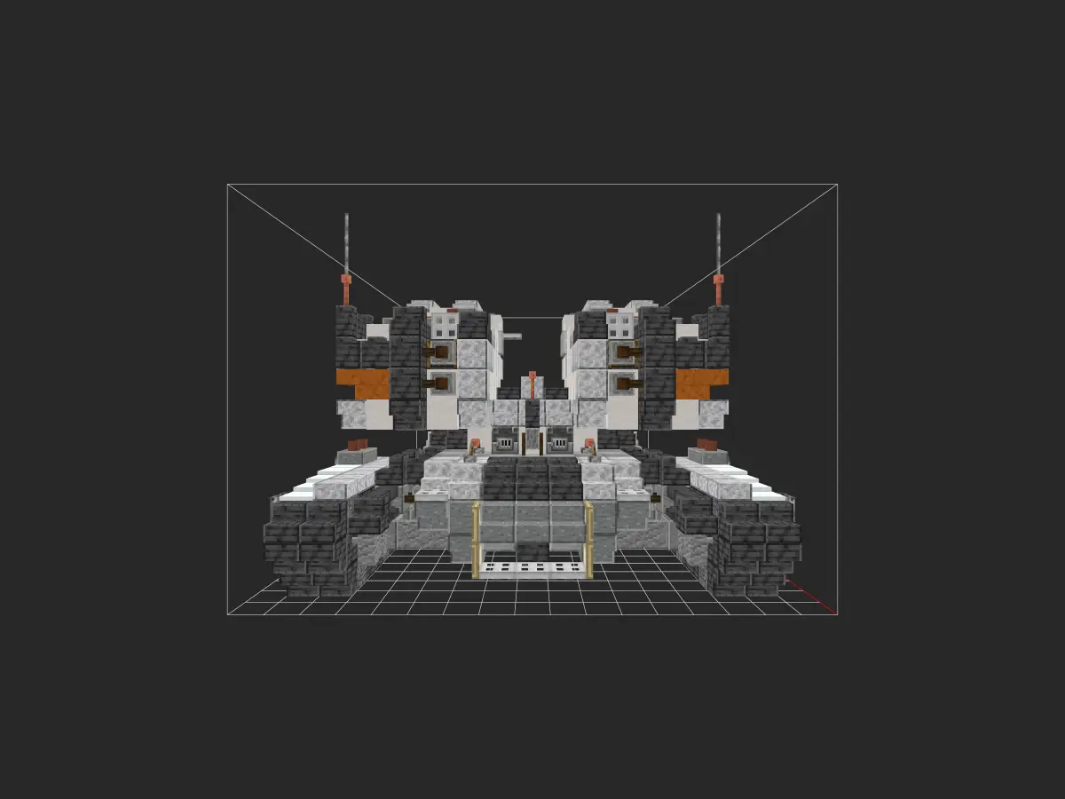 我的世界科幻载具：掘进者-火箭炮教程——火力覆盖，弹幕发射，感受重型武器的压制力！-投影工坊