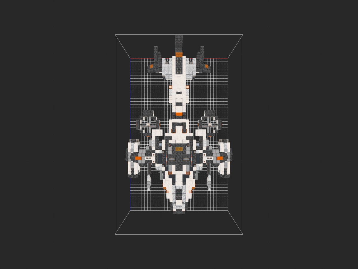 我的世界科幻载具教程：风暴炮艇（附投影）——治疗你的火力不足恐惧症！-投影工坊