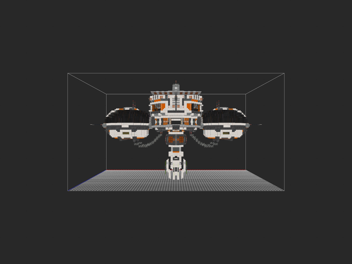 我的世界科幻建筑教程：林海守望者（我的世界投影）——悬浮住宅兼生态观测站！-投影工坊