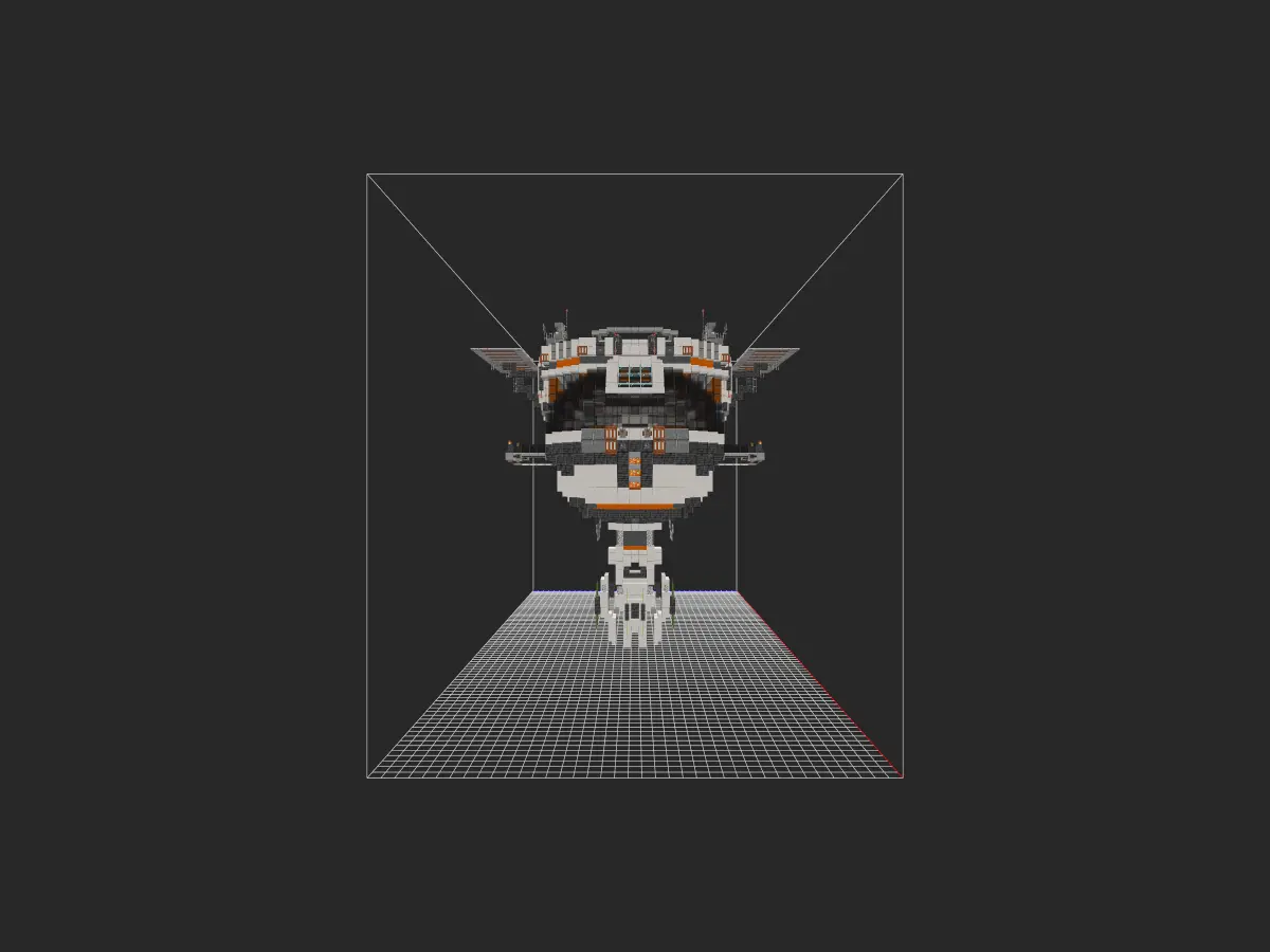 我的世界科幻建筑教程：林海守望者（我的世界投影）——悬浮住宅兼生态观测站！-投影工坊