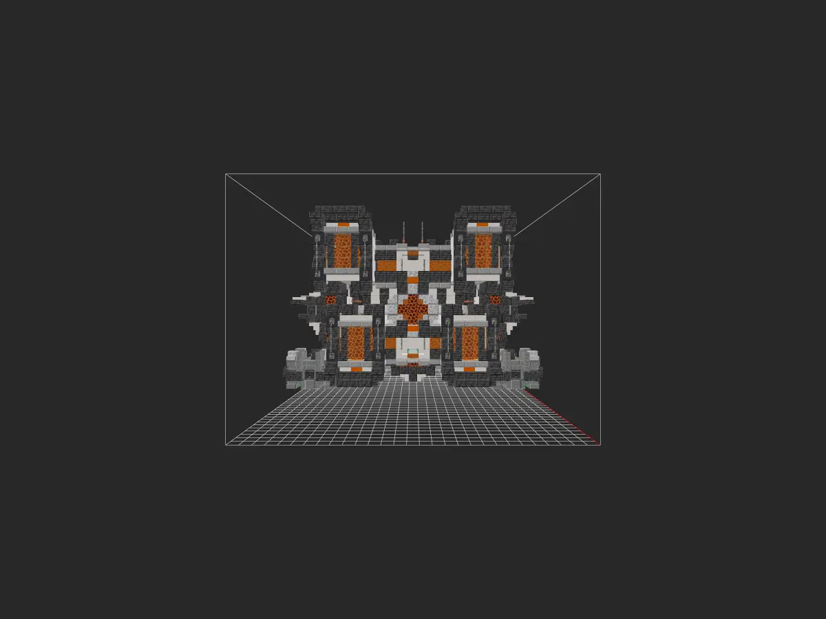 我的世界科幻载具教程：旗舰之盾！幻海级护卫舰（我的世界投影）正式加入探索舰队！-投影工坊