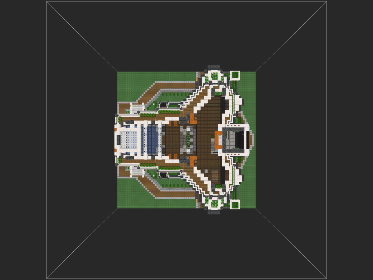 我的世界科幻建筑教程：城主府内饰篇（我的世界投影）——偷偷溜进UP的豪华私人别墅搬空设计！-投影工坊