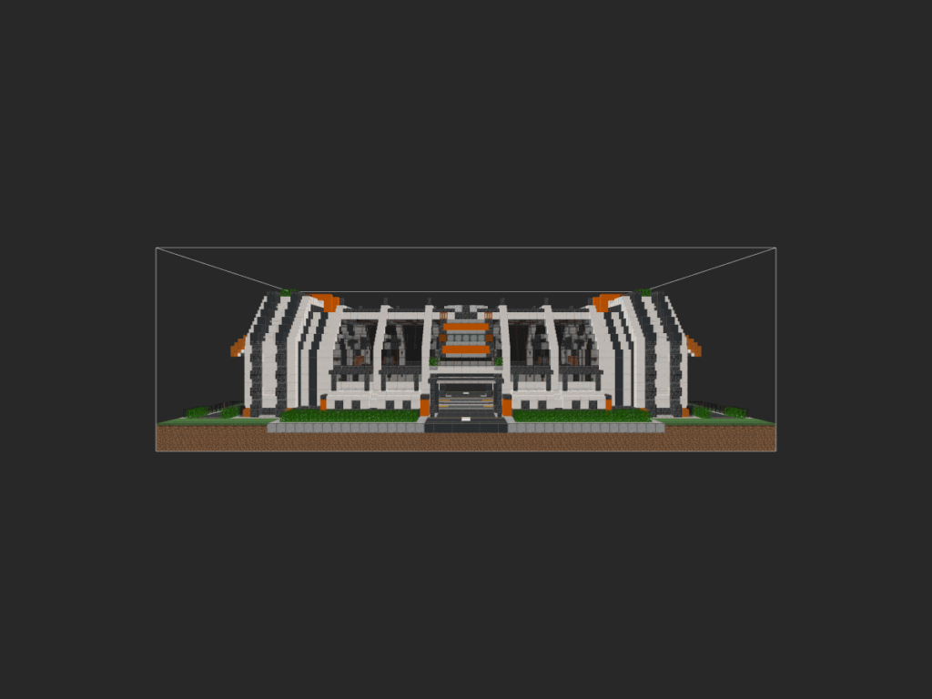 我的世界科幻建筑教程：年轮城机械工坊（我的世界投影）——超简单建造，载具从这里诞生！-投影工坊