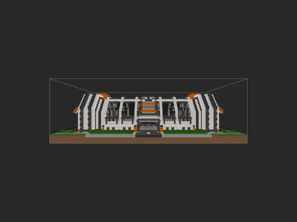 我的世界科幻建筑教程：年轮城机械工坊（我的世界投影）——超简单建造，载具从这里诞生！-投影工坊