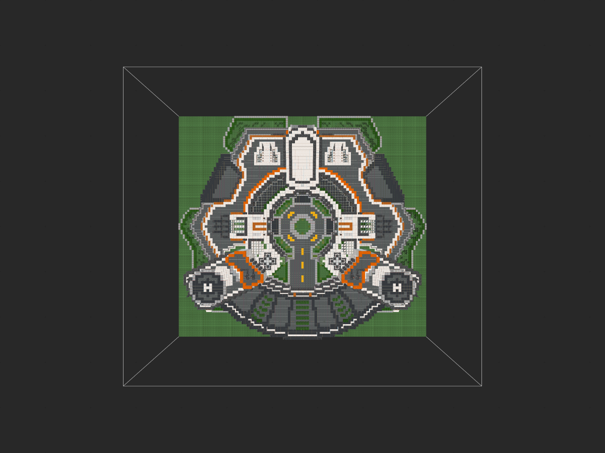 我的世界科幻建筑教程：科技研发中心内饰篇（我的世界投影）——欢迎光临UP主“寒舍”！-投影工坊