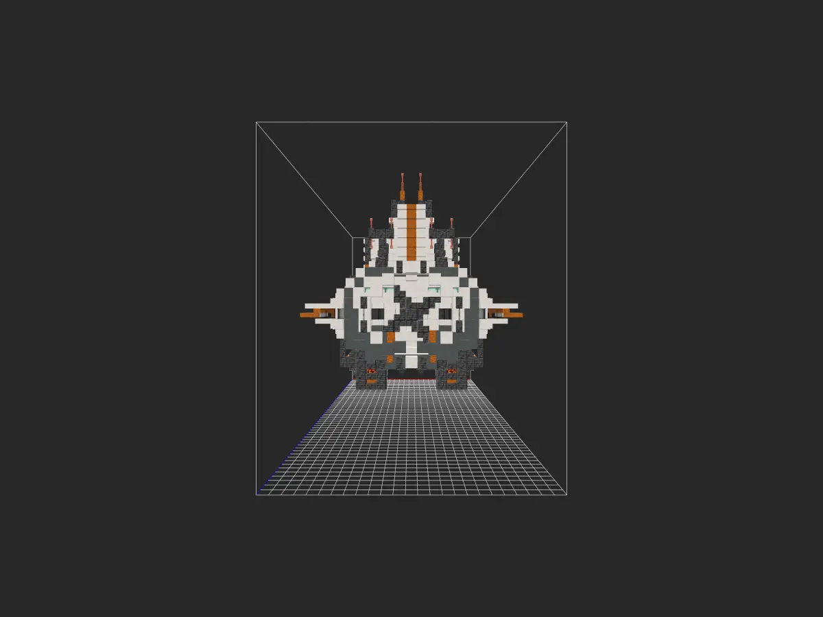 我的世界科幻载具教程：年轮城首批新型深海潜艇问世！（我的世界投影）-投影工坊