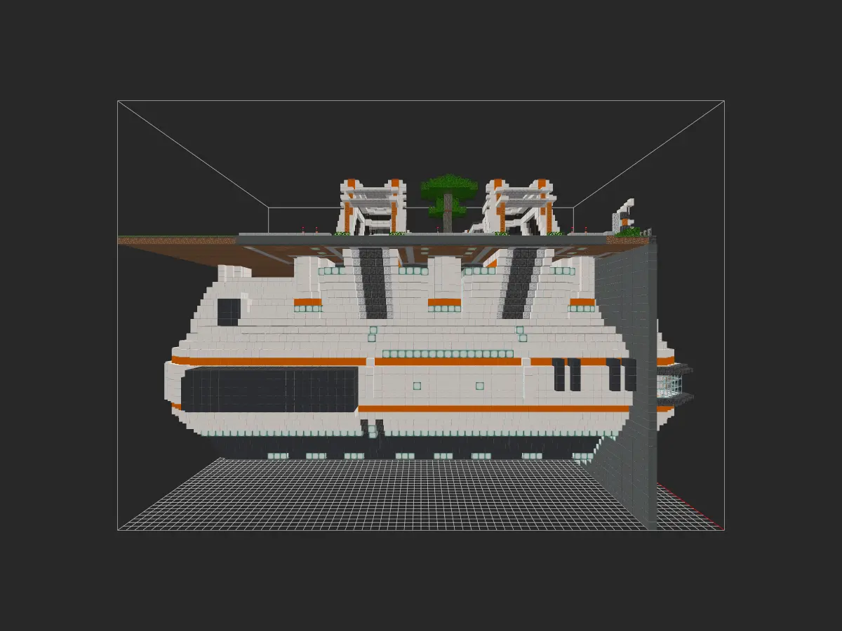 我的世界科幻建筑教程：深海工厂！超酷炫潜艇船坞（我的世界投影）——就决定是你了！-投影工坊