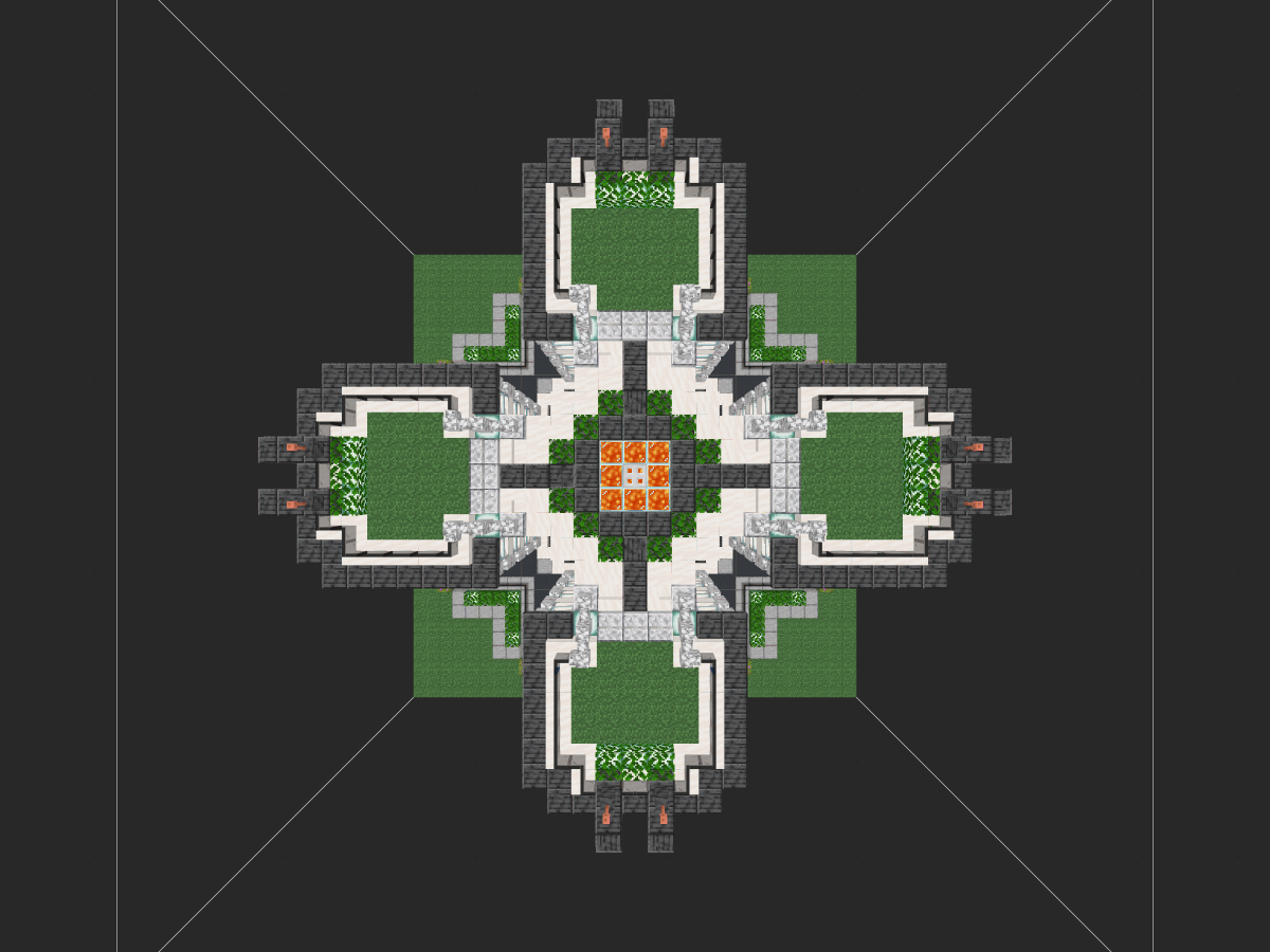 我的世界科幻建筑教程：堆叠式立体双瓜农场（我的世界投影）——4种外观任选，年轮城农业区新添力作！-投影工坊