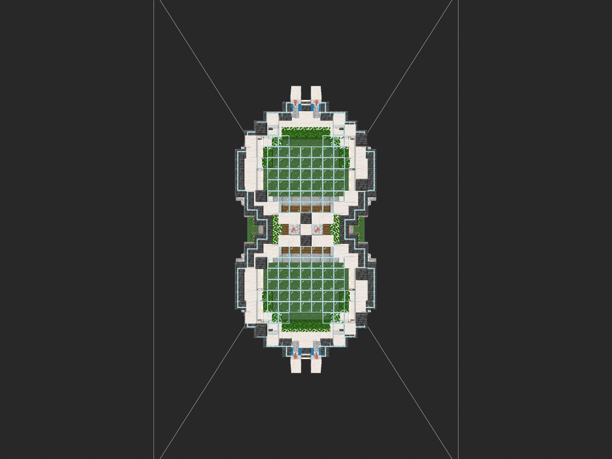 我的世界科幻建筑教程：堆叠式立体自动农场（我的世界投影）——村民用了都说好的高效农业！-投影工坊