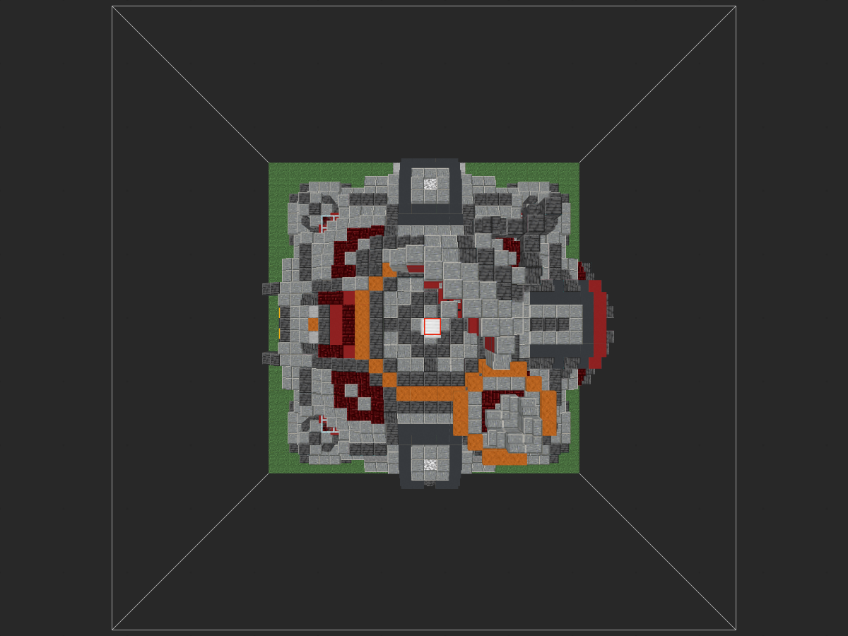 我的世界科幻建筑教程：星际争霸人族建筑补全（我的世界投影）——星轨、尖牙炮台与科技反应堆-投影工坊