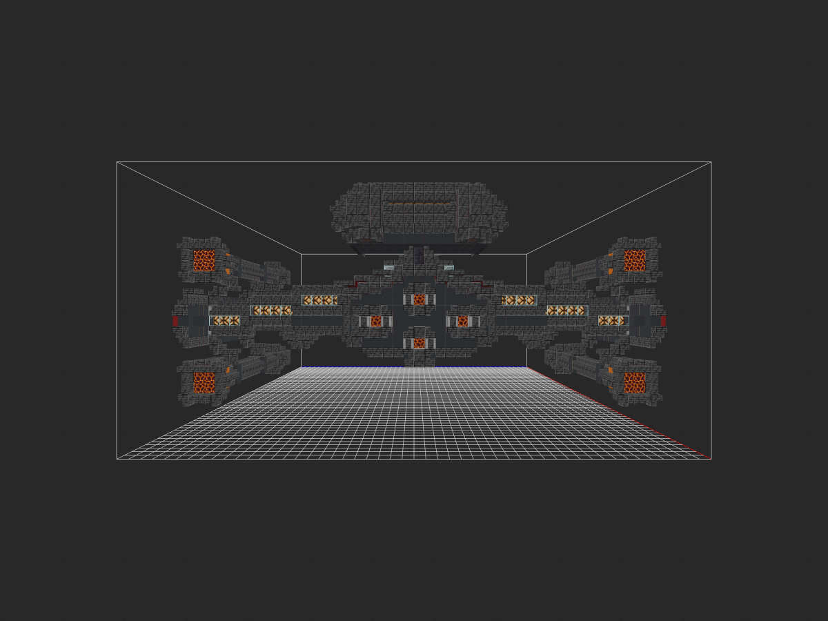 我的世界科幻建筑教程：揭秘！人族星港（我的世界投影）如何生产大和战列舰！-投影工坊