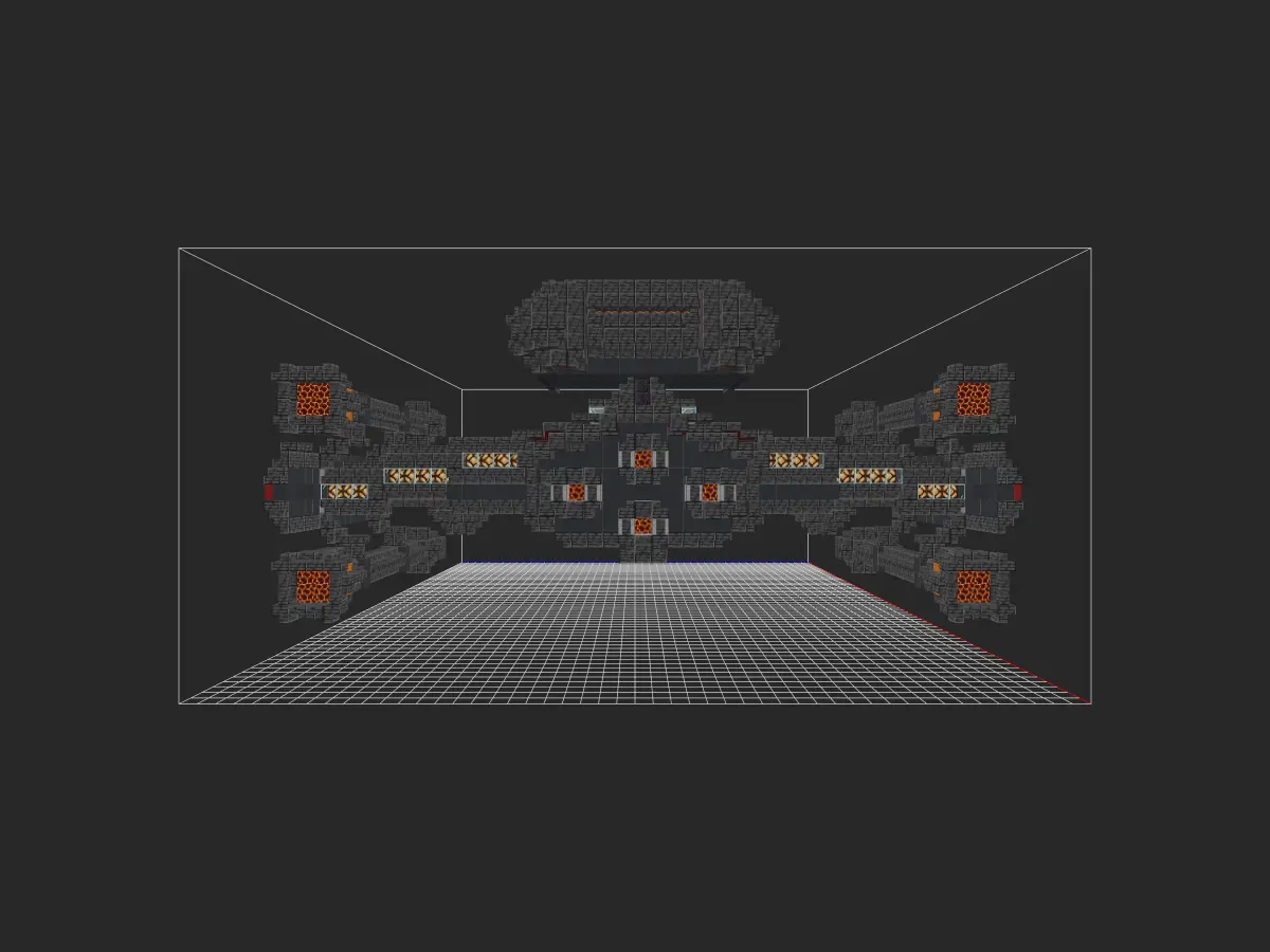 我的世界科幻建筑教程：揭秘！人族星港（我的世界投影）如何生产大和战列舰！-投影工坊