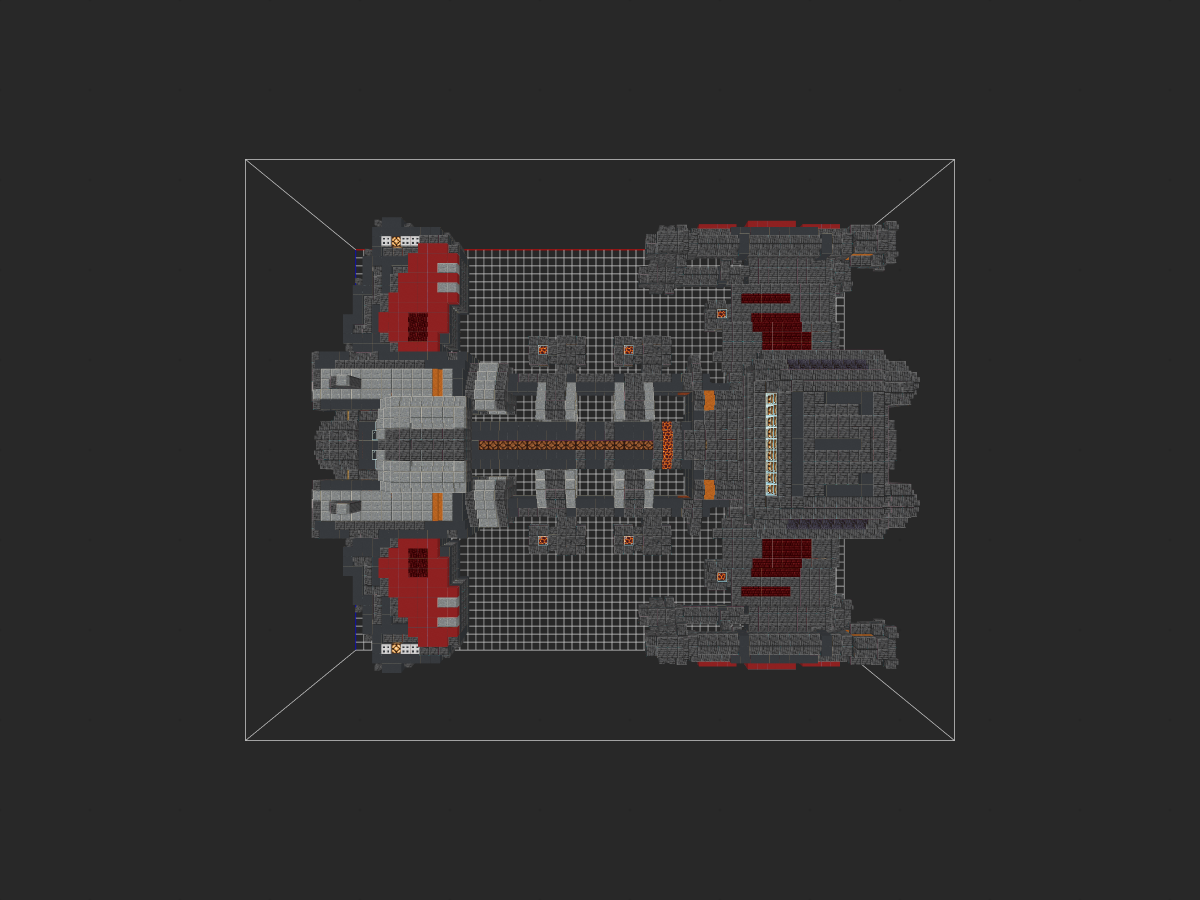 我的世界科幻建筑教程：揭秘！人族星港（我的世界投影）如何生产大和战列舰！-投影工坊