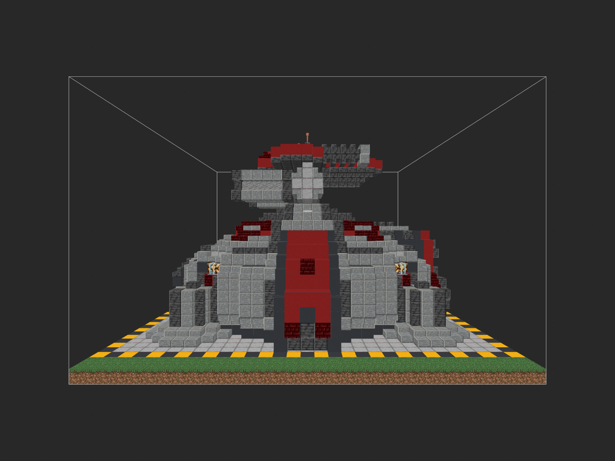 我的世界行星要塞建筑-投影工坊