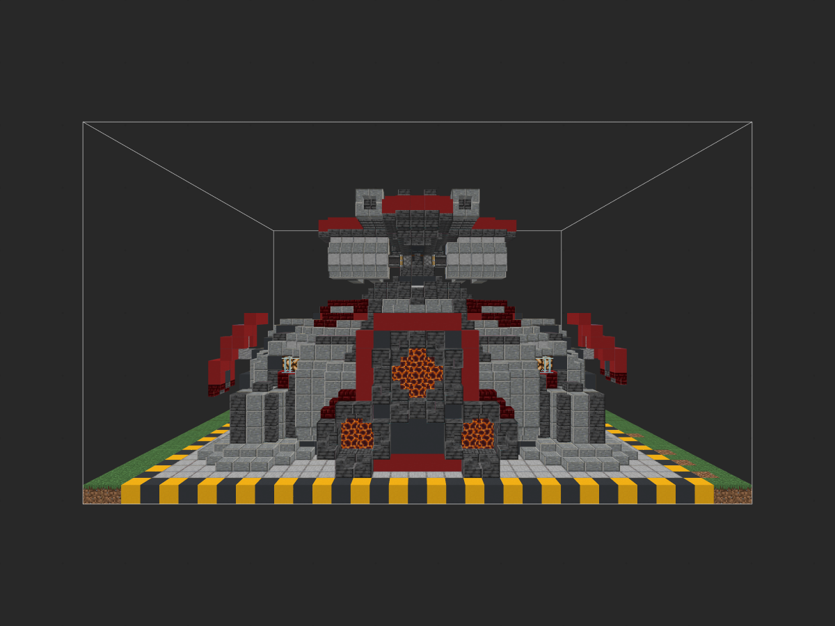 我的世界行星要塞建筑-投影工坊