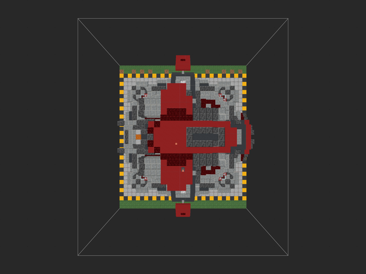 我的世界行星要塞建筑-投影工坊