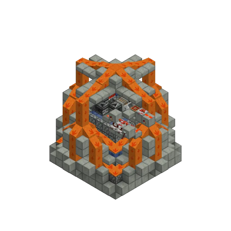 59k一桶岩浆刷石机 抗弱抗卸载-投影工坊