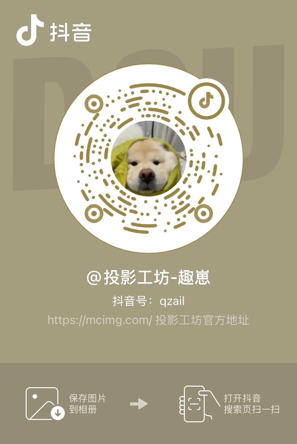 站长抖音二维码