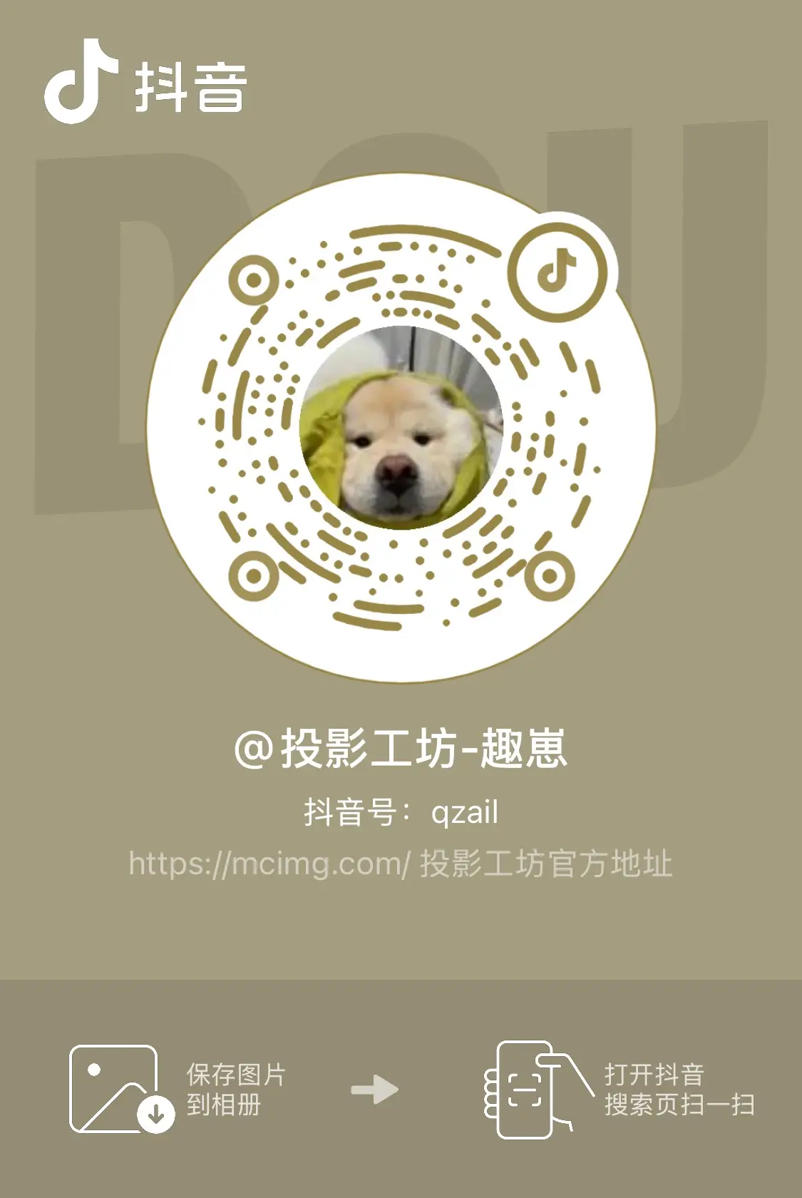 站长抖音二维码