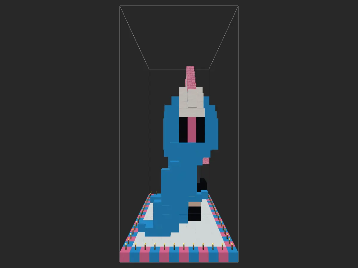 初音未来小雕像-投影工坊