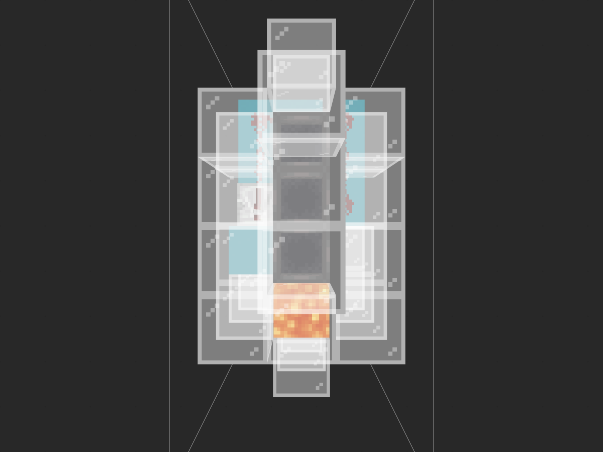 简易烤鸡机投影蓝图（Litematica）- 我的世界红石生电自动化-投影工坊