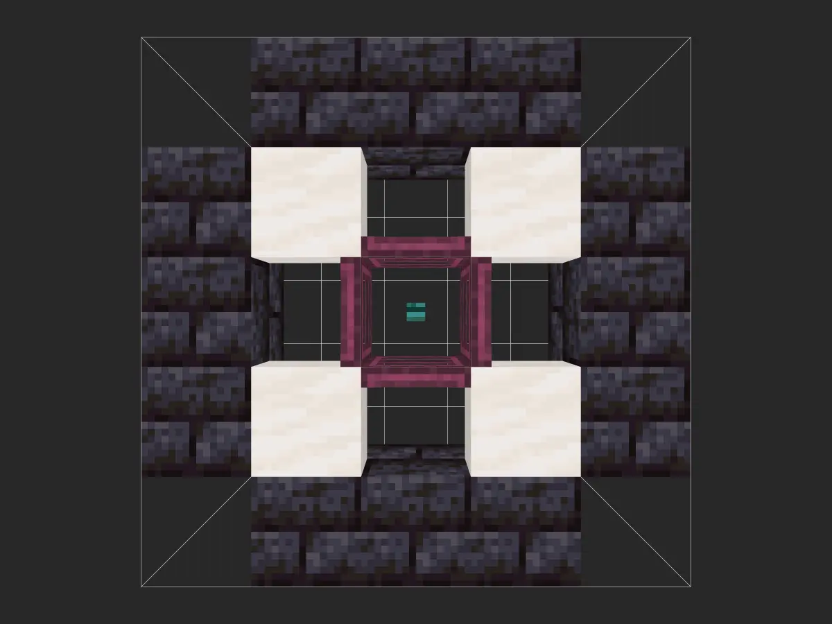 半自动化村民农场投影蓝图 - 我的世界红石生电繁殖机-投影工坊