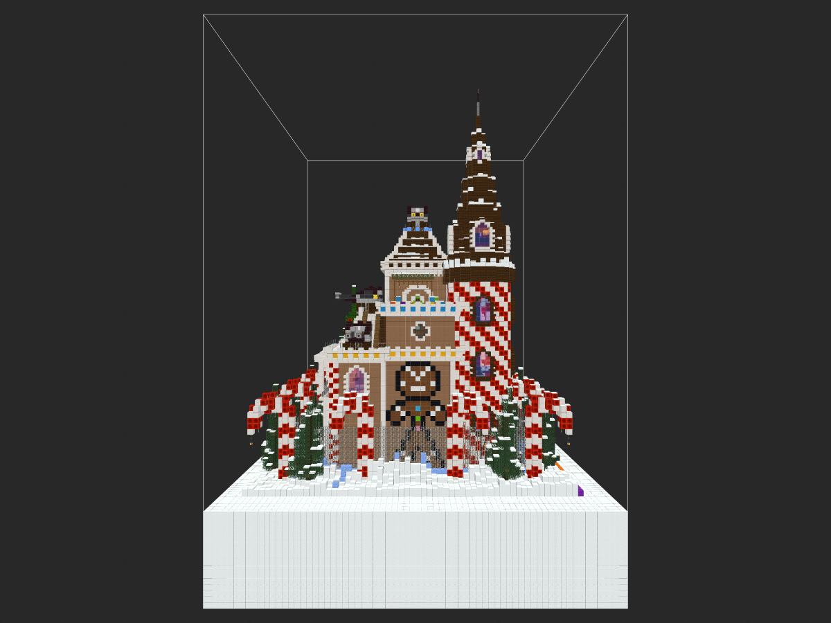 冰雪糖果屋-投影工坊