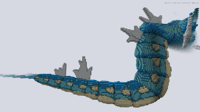 暴鲤龙【96x106x206】200w方块-投影工坊