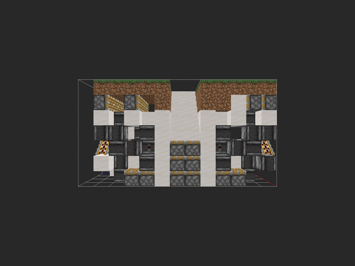 平地高速隐藏式楼梯门（搬运）-投影工坊