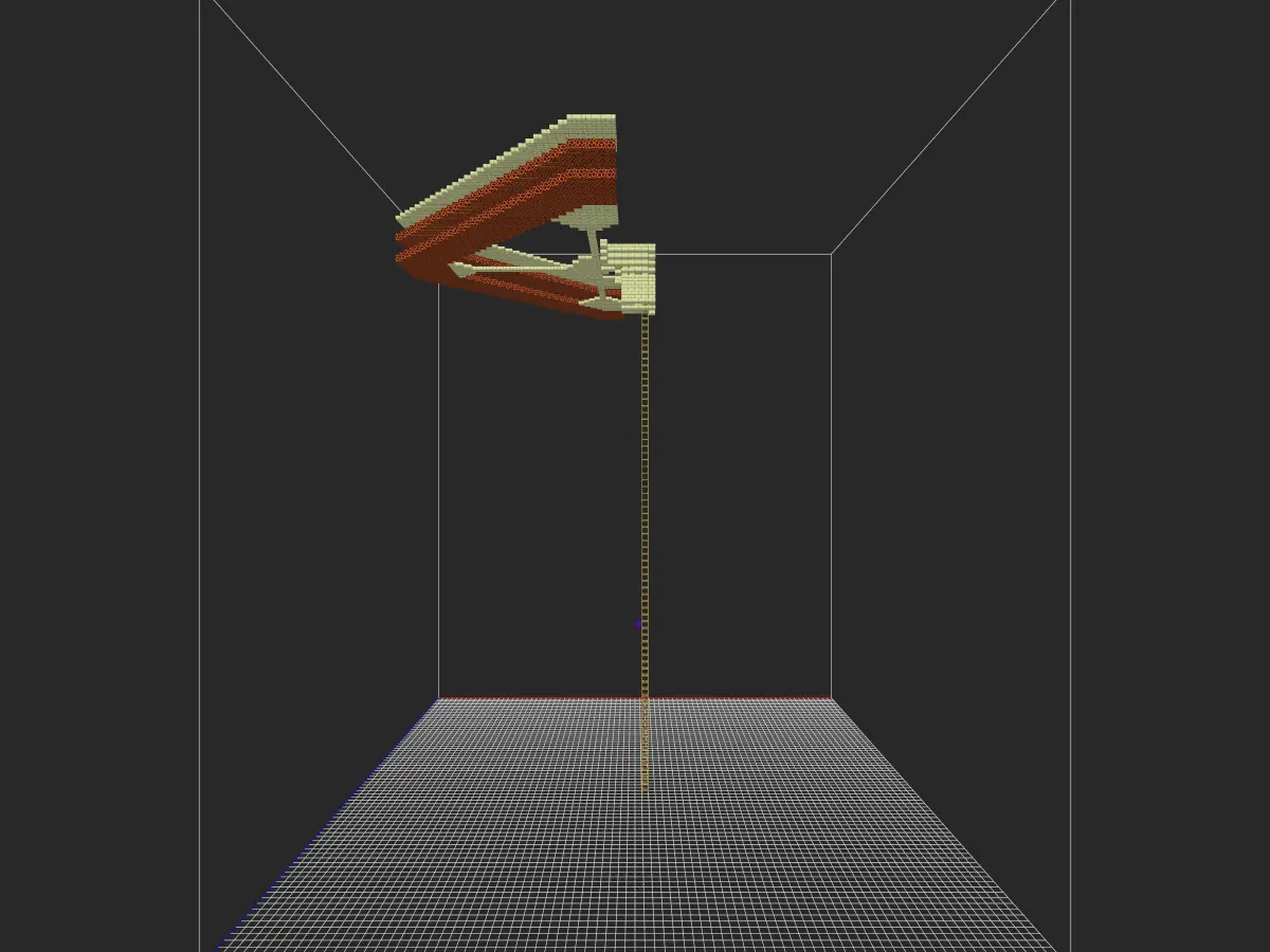 简易刷金/经验值农场投影蓝图 - 我的世界红石生电自动化-投影工坊