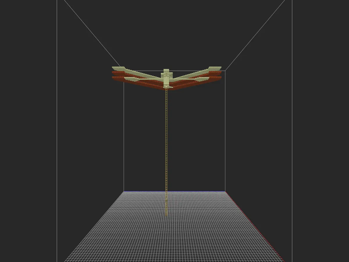 简易刷金/经验值农场投影蓝图 - 我的世界红石生电自动化-投影工坊