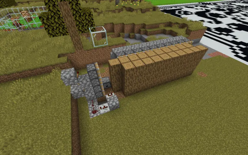 简易树场投影蓝图（通用/功能性）- 我的世界红石生电自动化-投影工坊