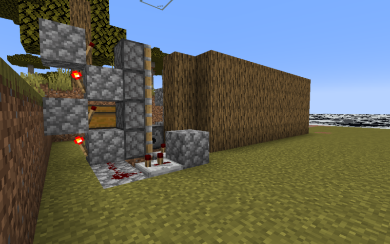 简易树场投影蓝图（通用/功能性）- 我的世界红石生电自动化-投影工坊