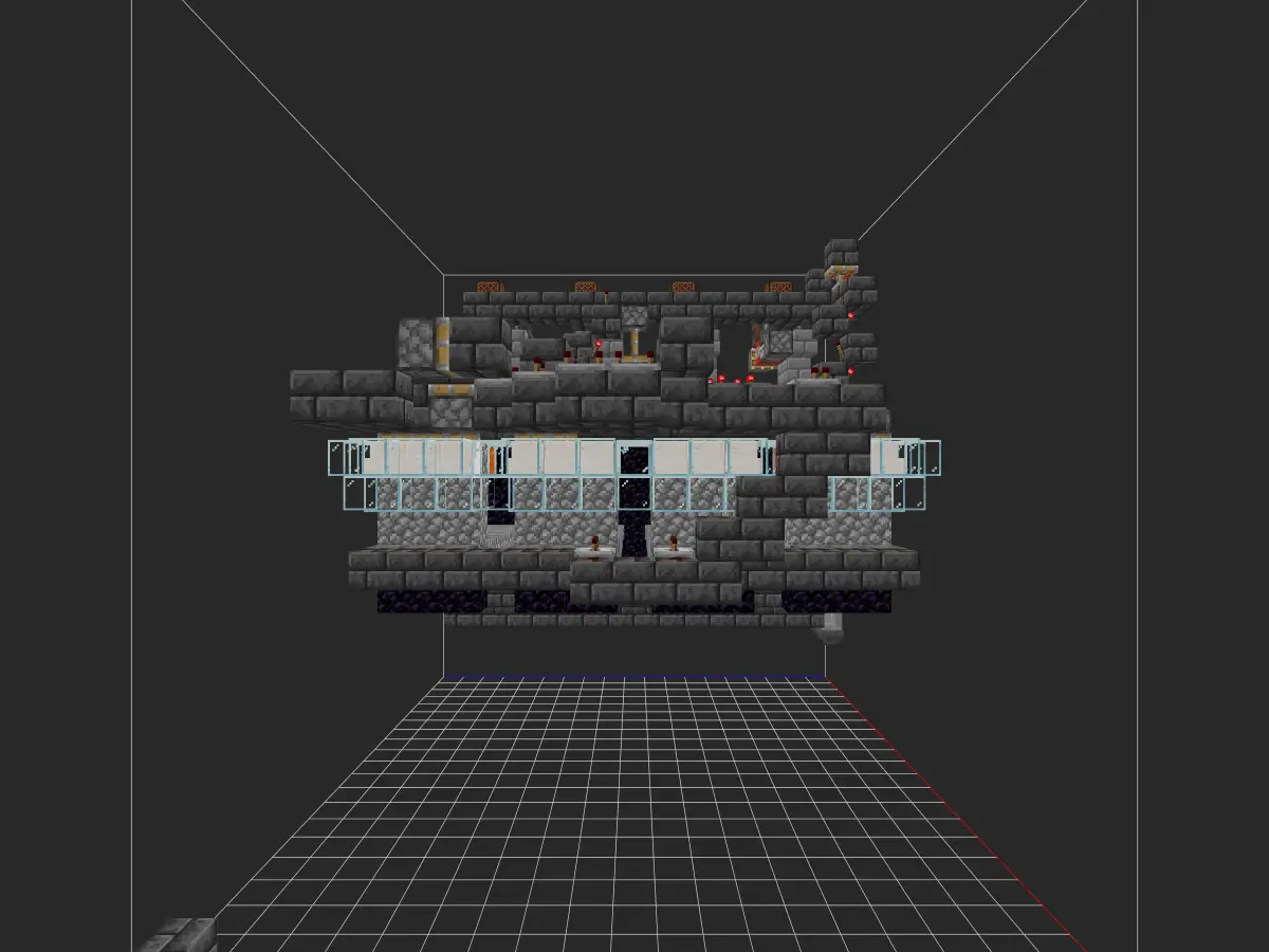 高速刷石机投影蓝图（带 TNT 复制）- 我的世界红石生电自动化-投影工坊